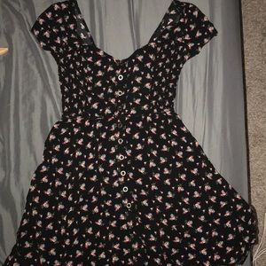 Boho summer flower dress